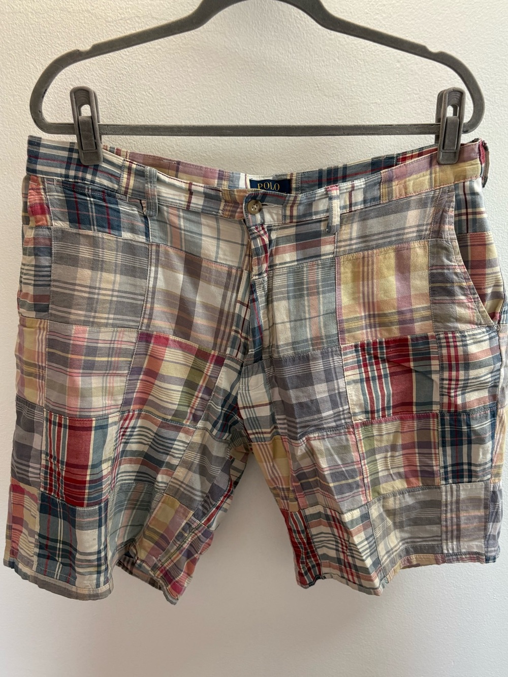 Polo Ralph Lauren Plaid Madras Shorts 36